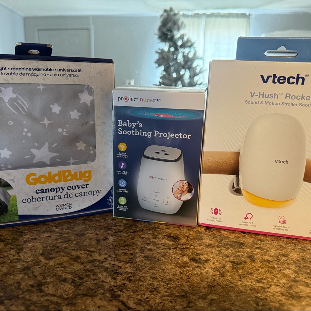VTech Baby Soothing Projector and Canopy Cover Set